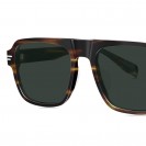 Aviator Polarized Unisex Sunglasses (Crack Tan)