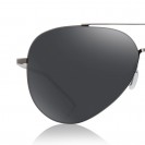 Classic Aviator Polarized Sunglasses Unisex (Matte Black)