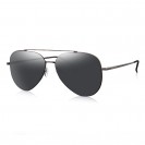 Classic Aviator Polarized Sunglasses Unisex (Matte Black)