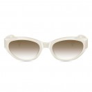 Women's Fashion Cat Eye Polarized Sunglasses (Gloss Blac)
