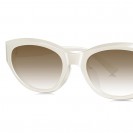 Women's Fashion Cat Eye Polarized Sunglasses (Gloss Blac)