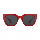 Polarized protective square sunglasses for men and women (red)
