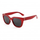 Polarized protective square sunglasses for men and women (red)