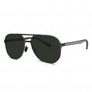Classic Polarized Sunglasses for Men and Women (Matte Black)